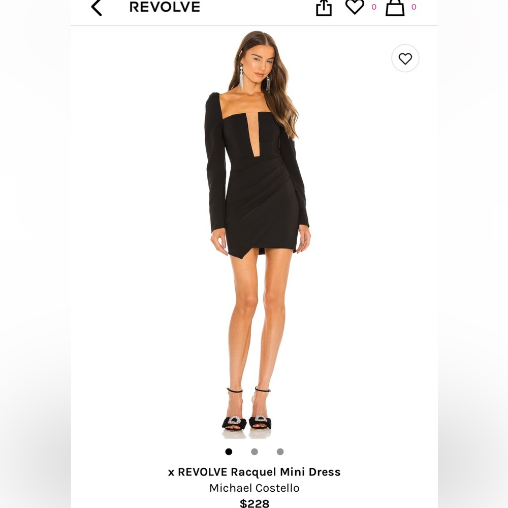Michael Costello mini dress. Size small